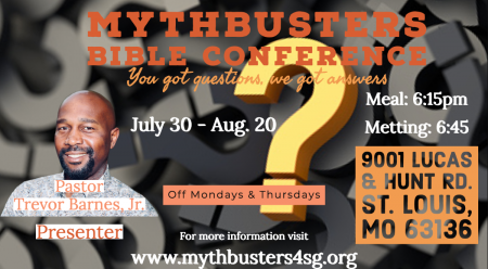 MythBusters Bible Confrence 